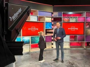 Jill laat zich niet beperken en loopt stage bij RTV Utrecht