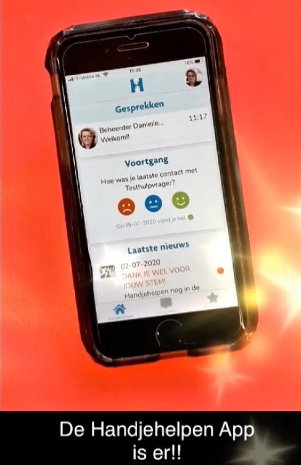 De Handjehelpen-App is live