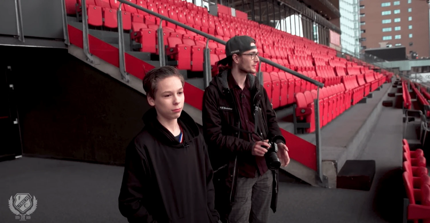 Thijs (14) gaat Stadion Galgenwaard nabouwen