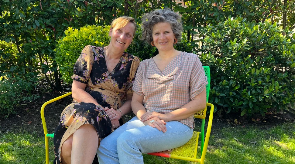 Jantsje en Edith in het Zenderstreeknieuws