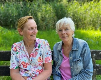 Regiocoördinatoren Tineke en Jantsje